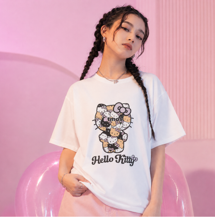 atmos pink x Kitty印花Tee(團購)