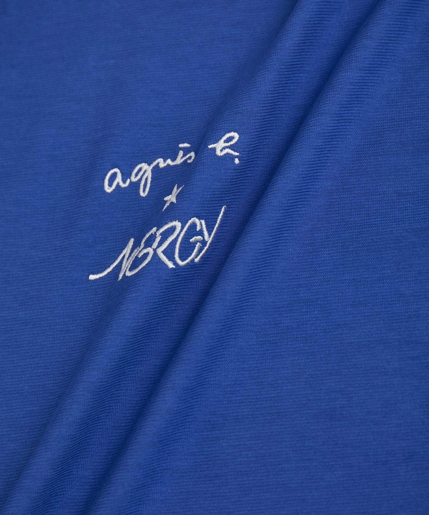 Agnes b x NERGY刺繡logo短袖T-Shirt(團購)(買一送一) - jbh852