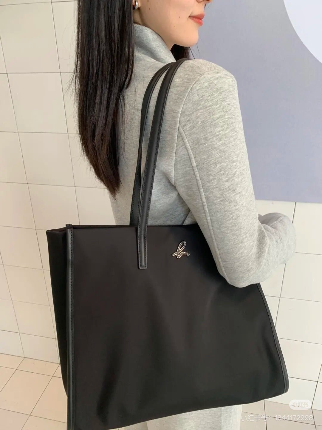 AgnesB輕巧防水上膊大Tote(團購) - jbh852