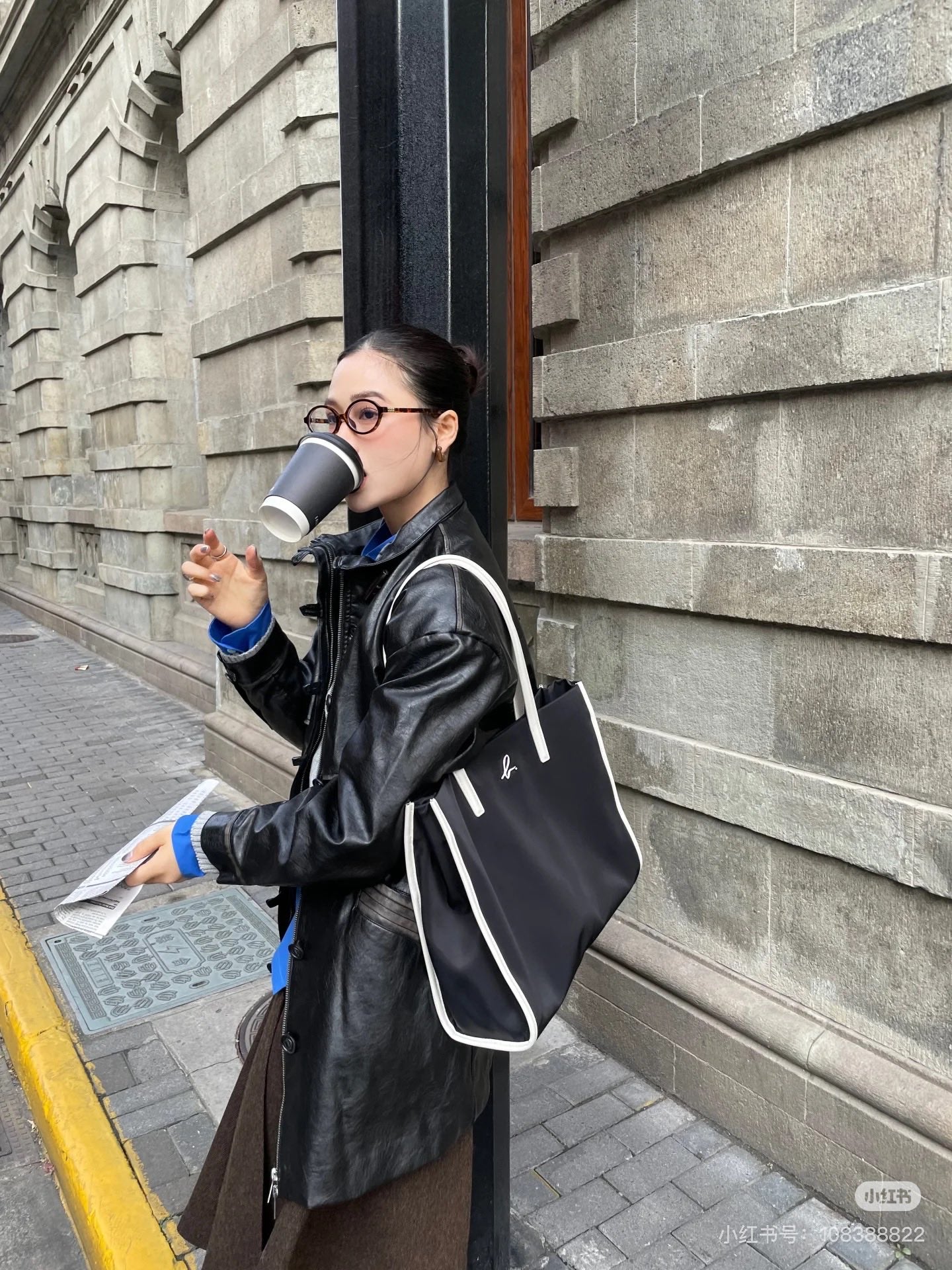 AgnesB輕巧防水上膊大Tote(團購) - jbh852