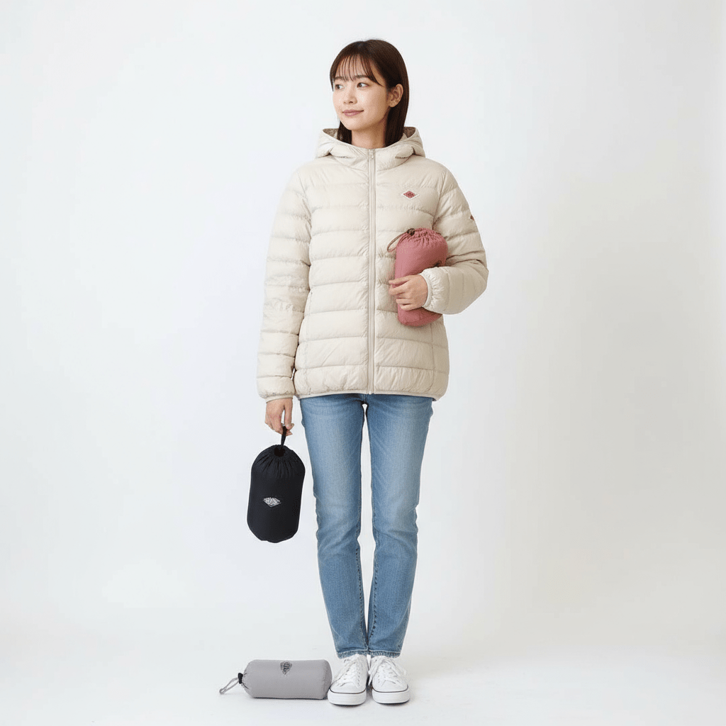 Danton輕薄羽絨可收納外套(團購) - jbh852