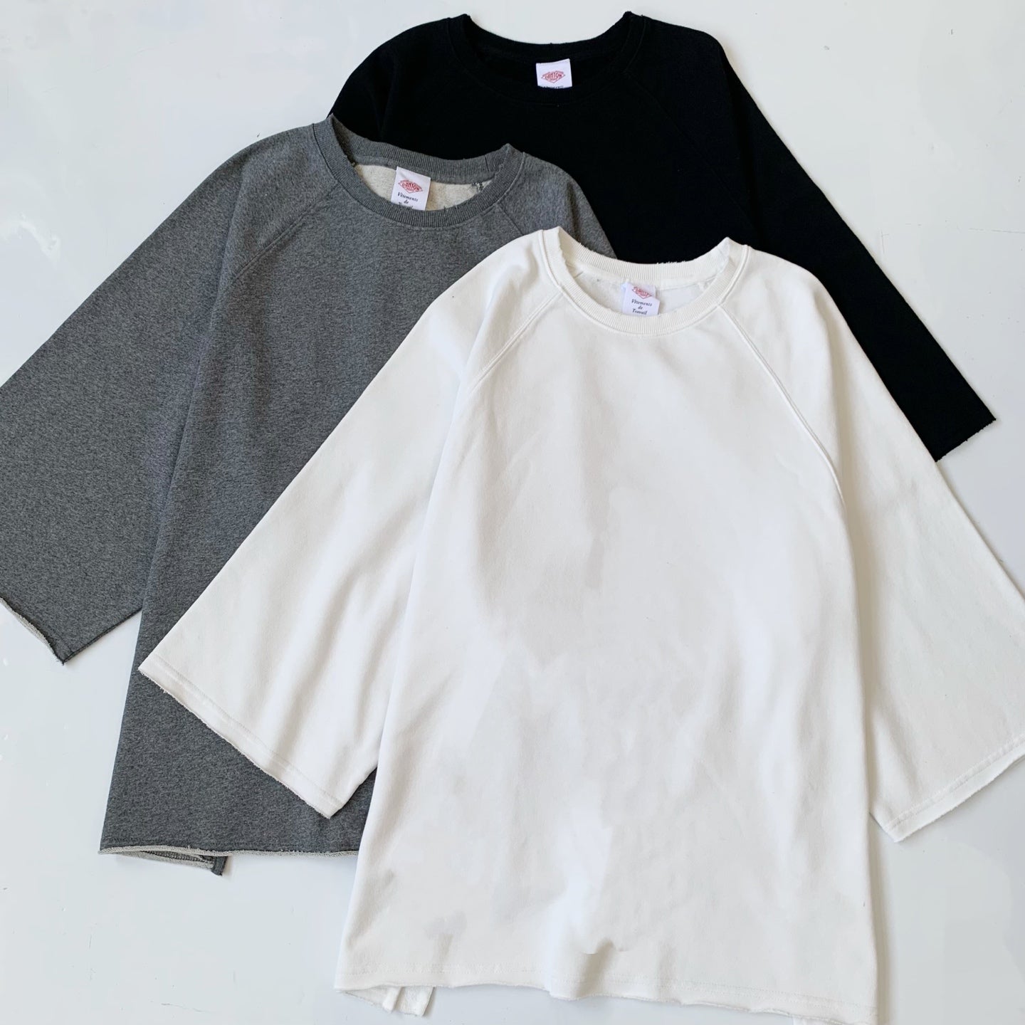 Danton人氣圓領中袖長款Tee(團購) - jbh852