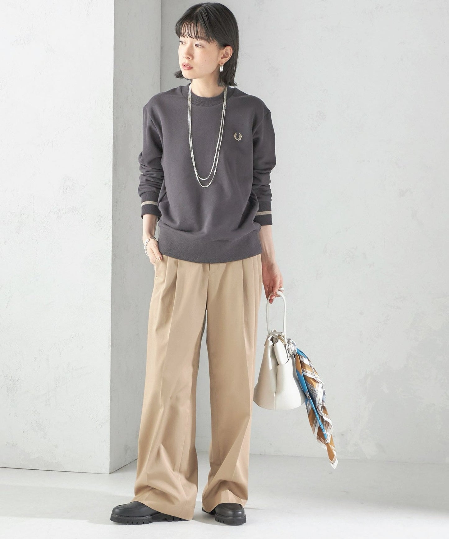 Fred Perry單線袖口衛衣(團購) - jbh852