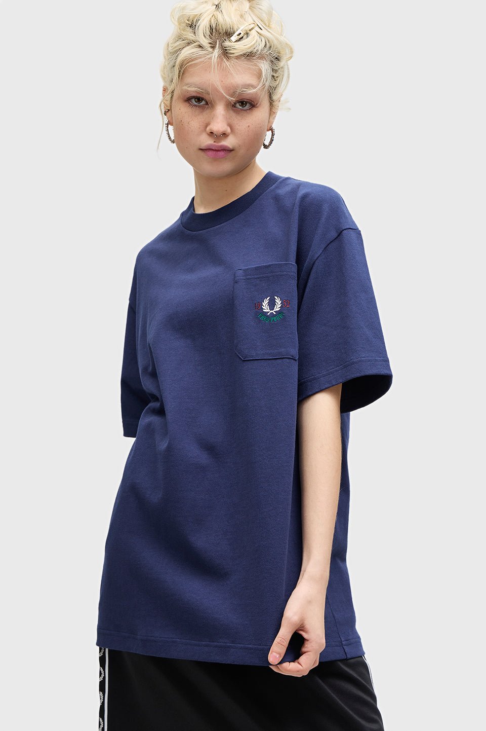 Fred Perry 1952心口袋鬆身Tee(團購) - jbh852
