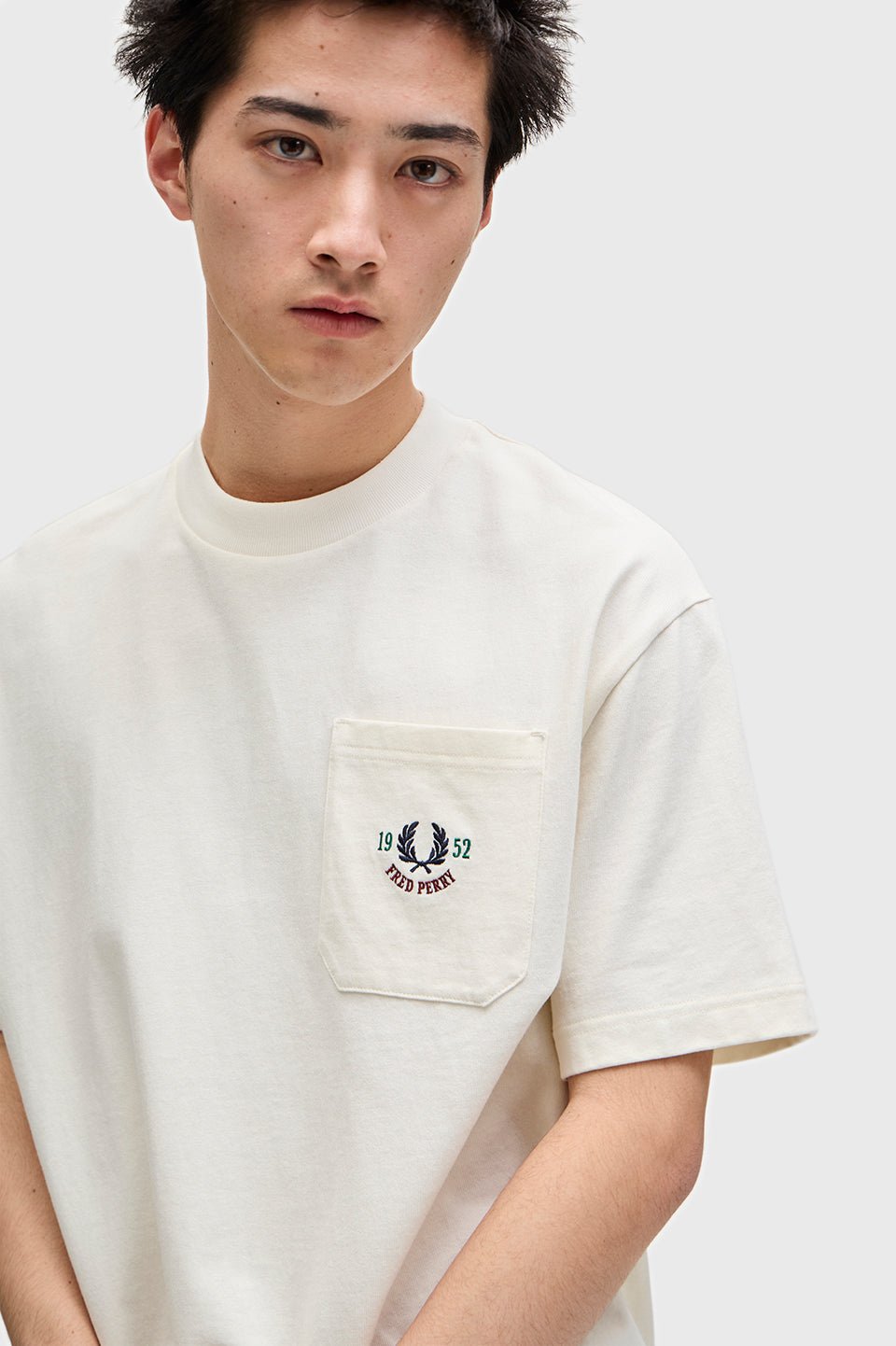 Fred Perry 1952心口袋鬆身Tee(團購) - jbh852