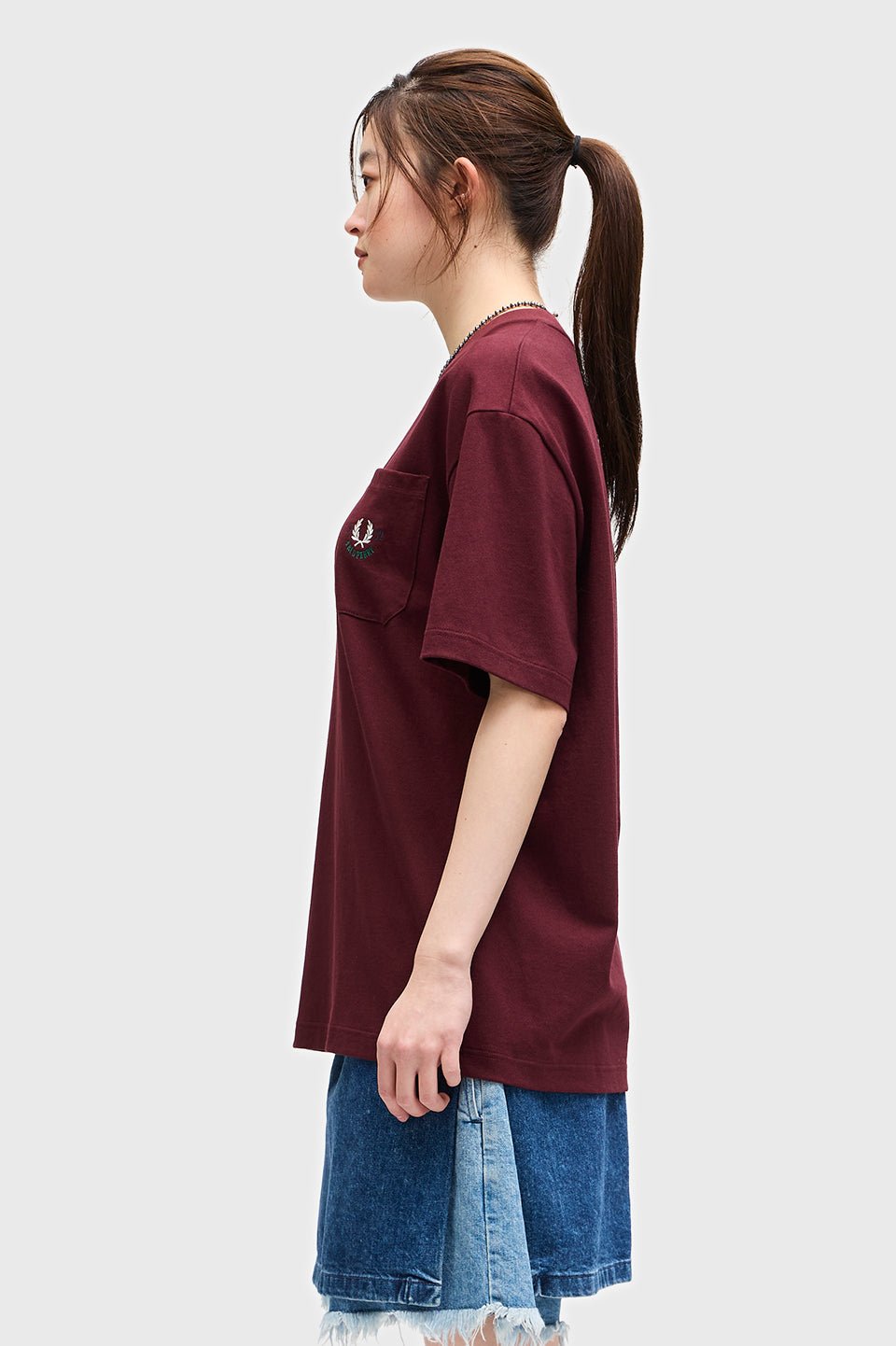 Fred Perry 1952心口袋鬆身Tee(團購) - jbh852