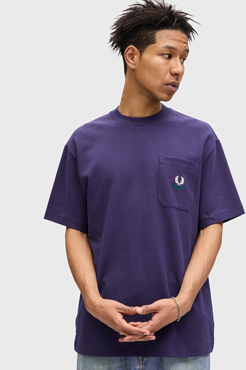 Fred Perry 1952心口袋鬆身Tee(團購) - jbh852