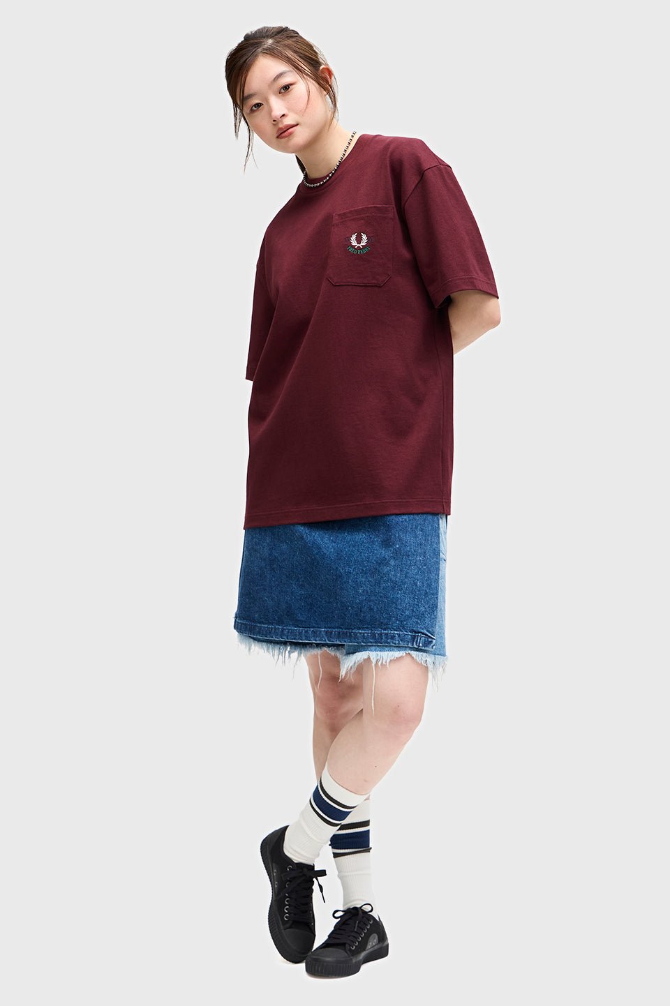 Fred Perry 1952心口袋鬆身Tee(團購) - jbh852