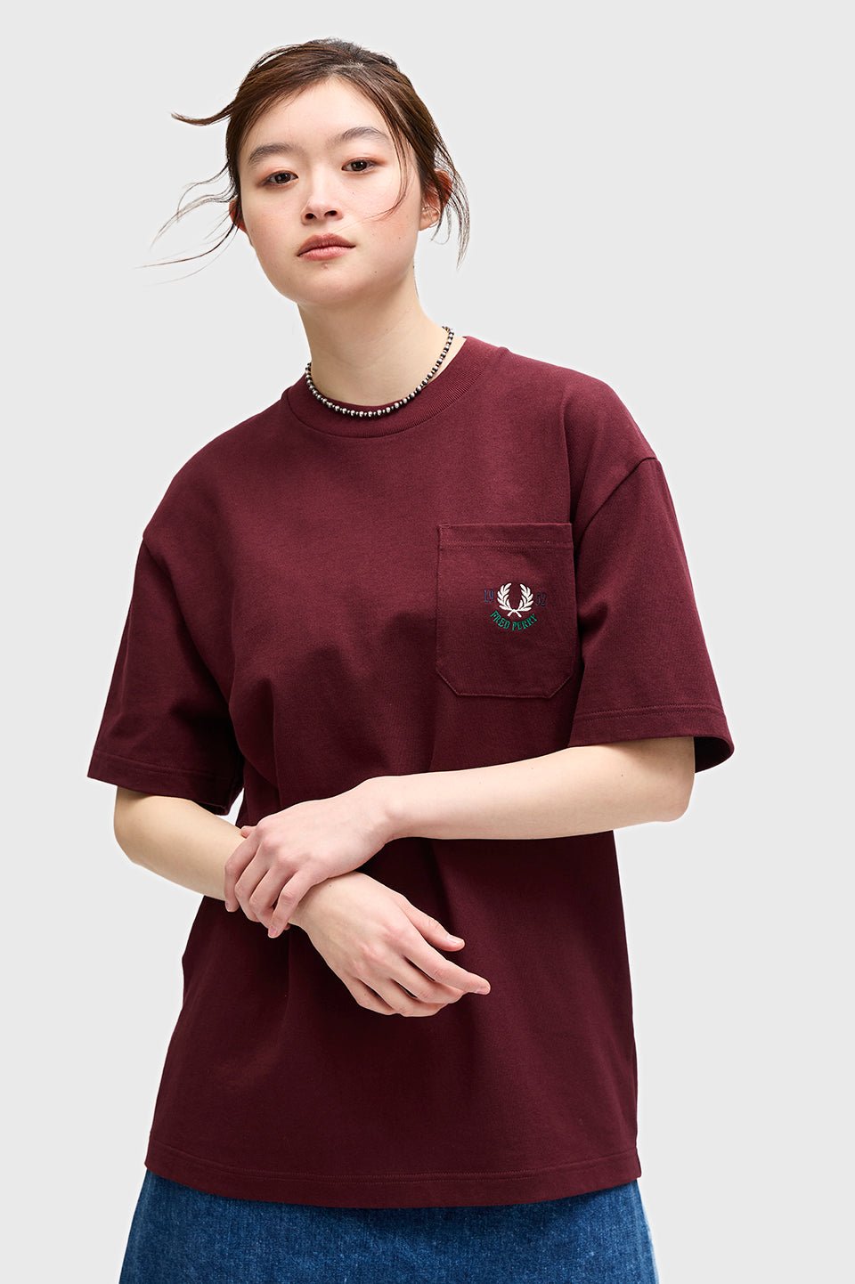 Fred Perry 1952心口袋鬆身Tee(團購) - jbh852