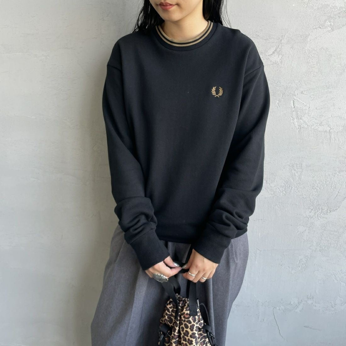 Fred Perry雙線領口衛衣(團購) - jbh852