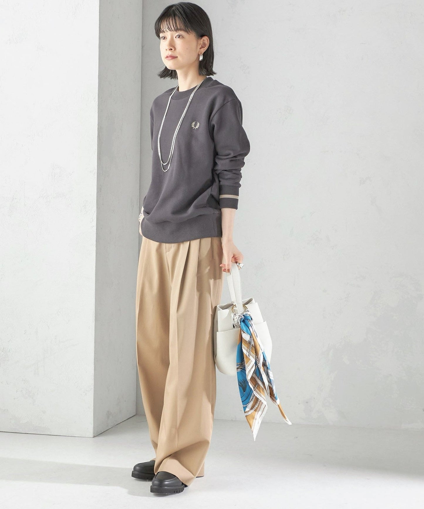 Fred Perry單線袖口衛衣(團購) - jbh852