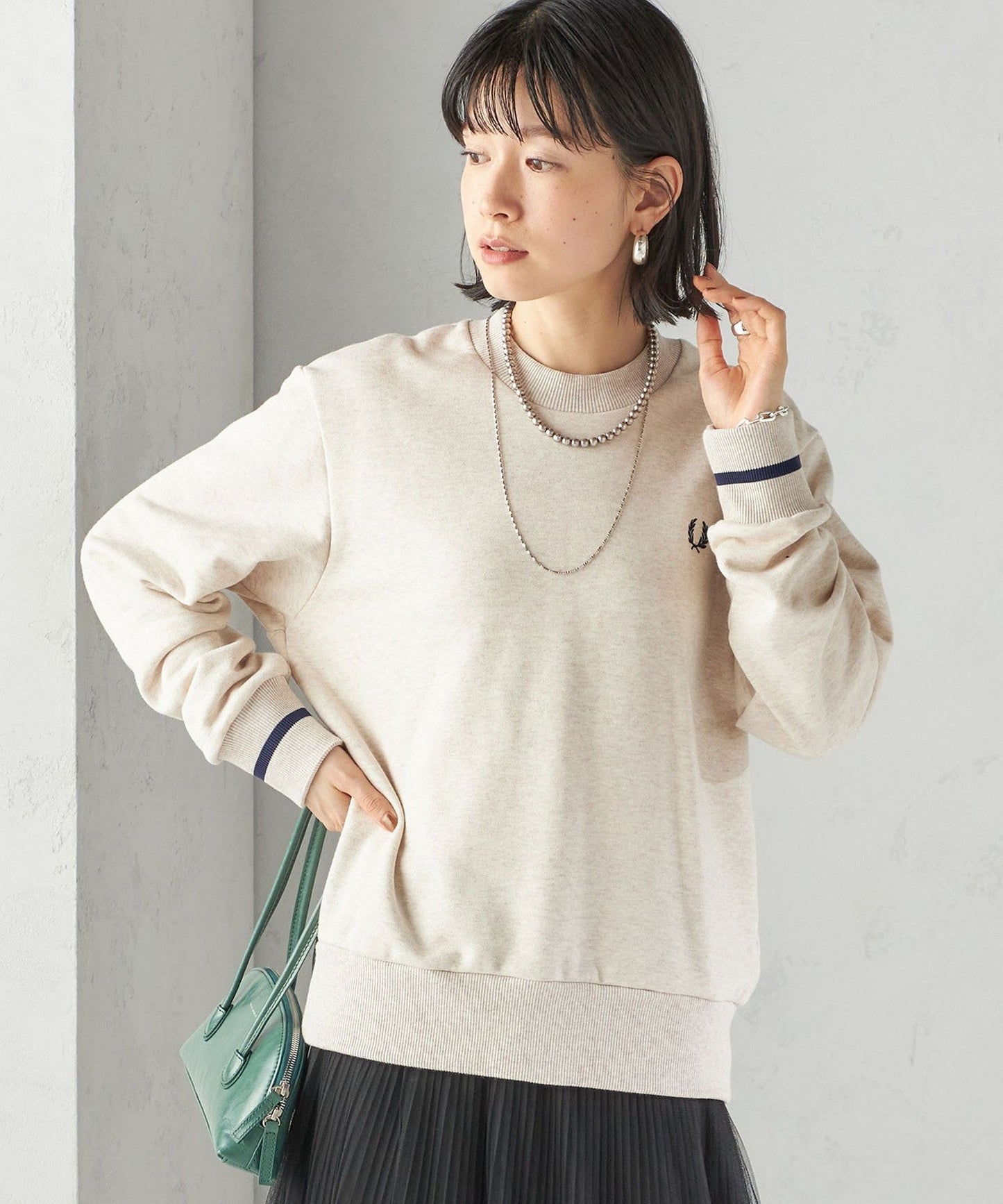 Fred Perry單線袖口衛衣(團購) - jbh852