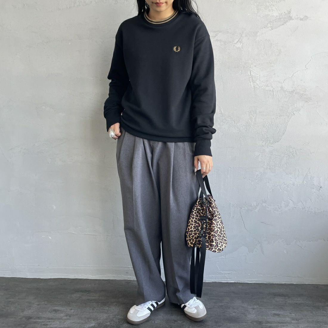 Fred Perry雙線領口衛衣(團購) - jbh852