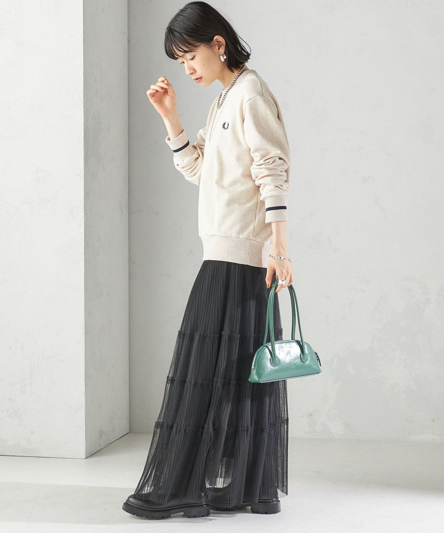 Fred Perry單線袖口衛衣(團購) - jbh852