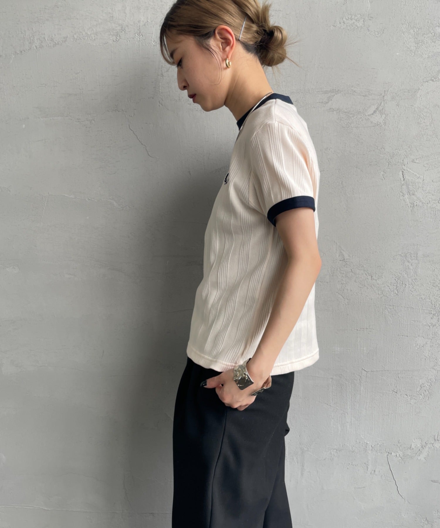 Fred Perry羅紋Tee(團購) - jbh852