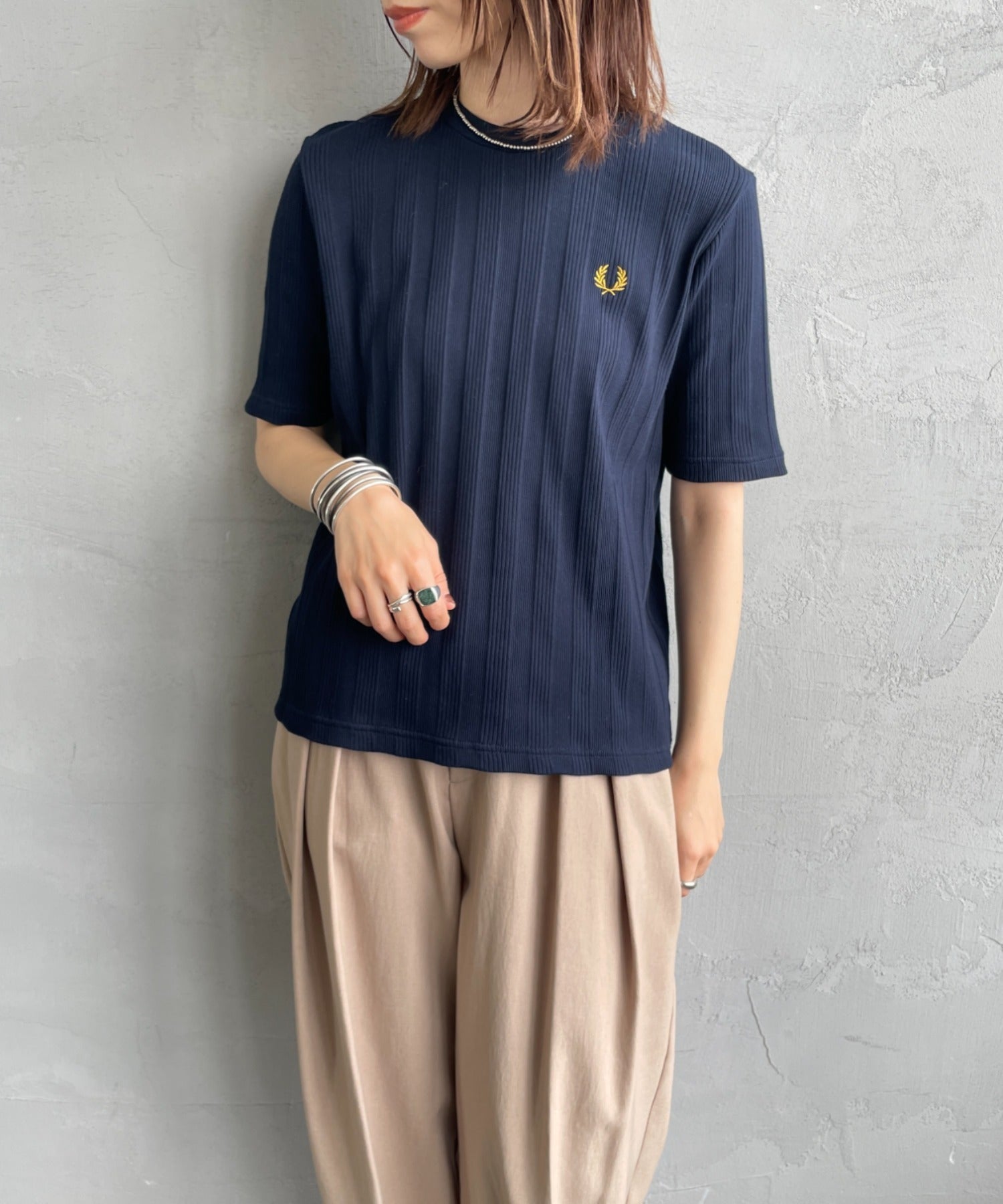 Fred Perry羅紋Tee(團購) - jbh852