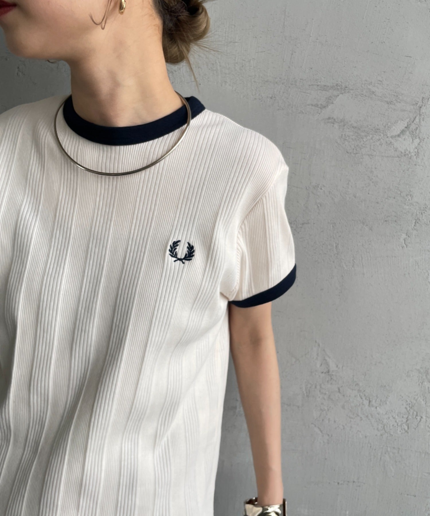 Fred Perry羅紋Tee(團購) - jbh852