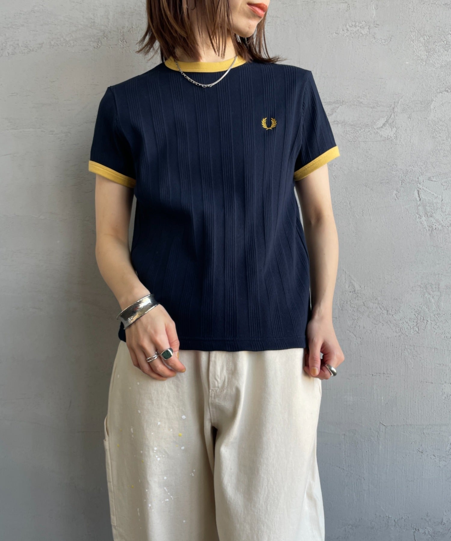 Fred Perry羅紋Tee(團購) - jbh852