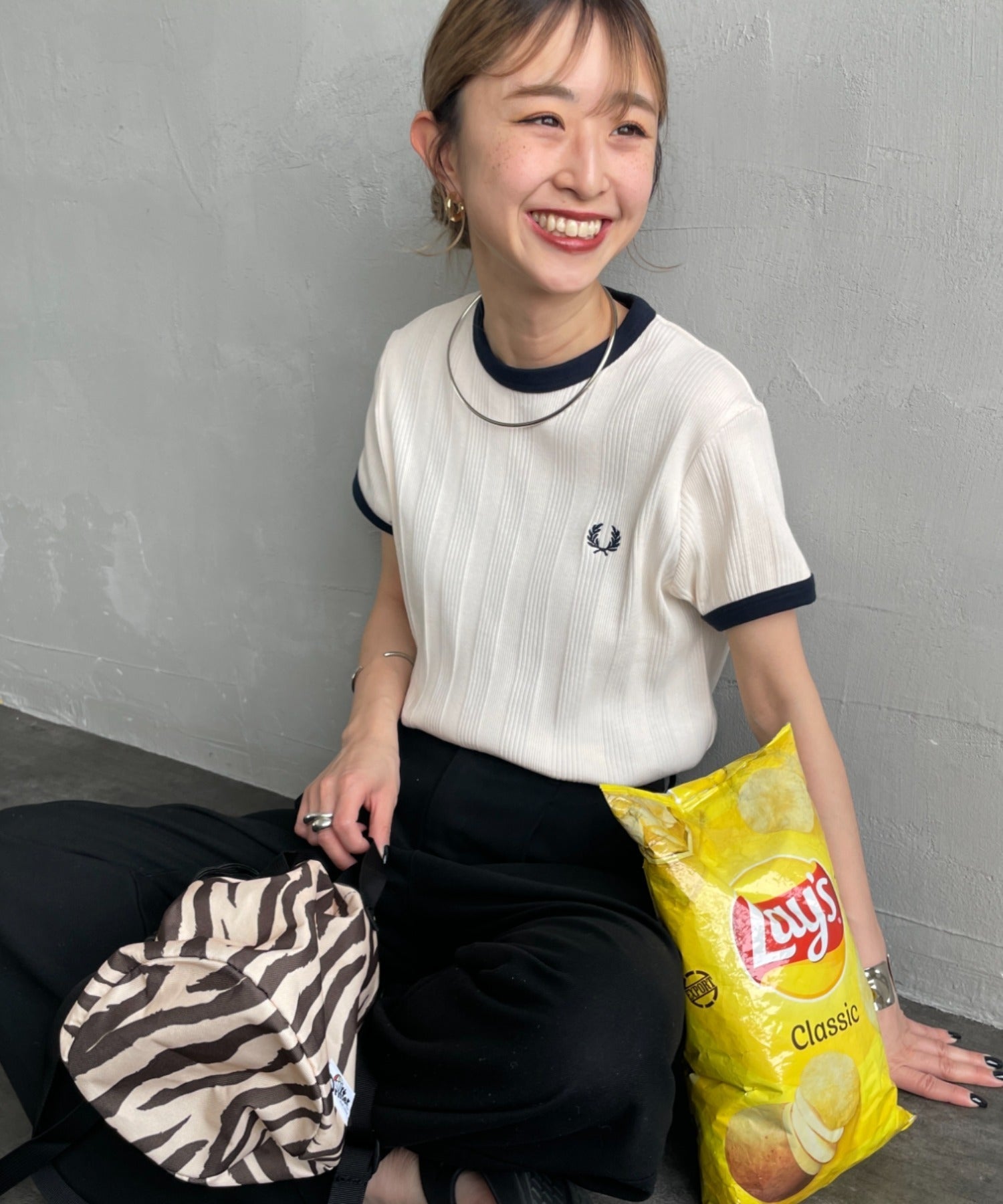 Fred Perry羅紋Tee(團購) - jbh852