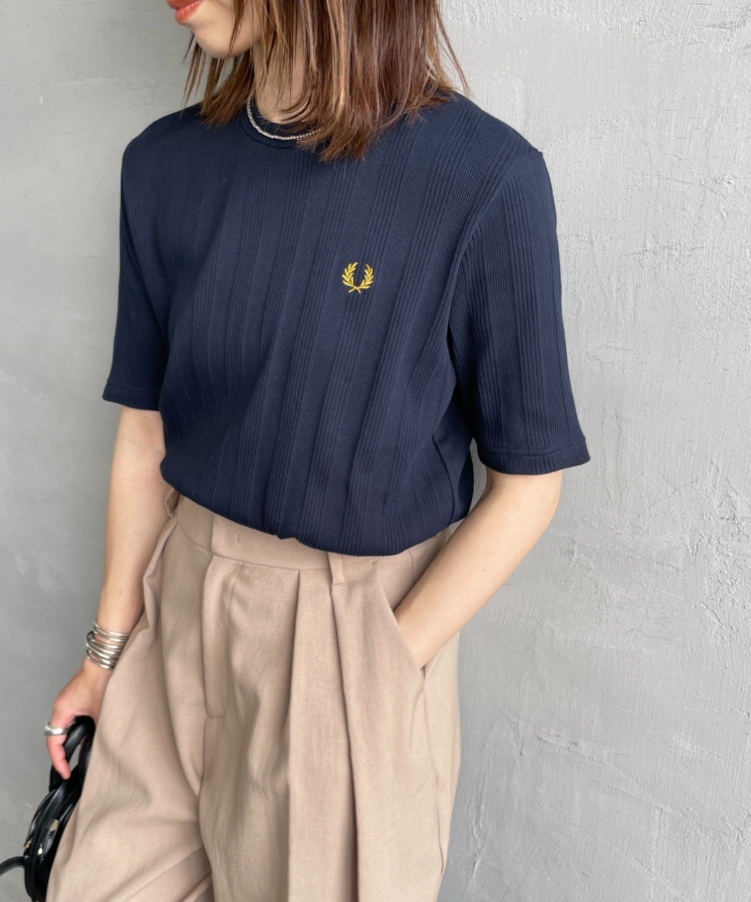 Fred Perry羅紋Tee(團購) - jbh852