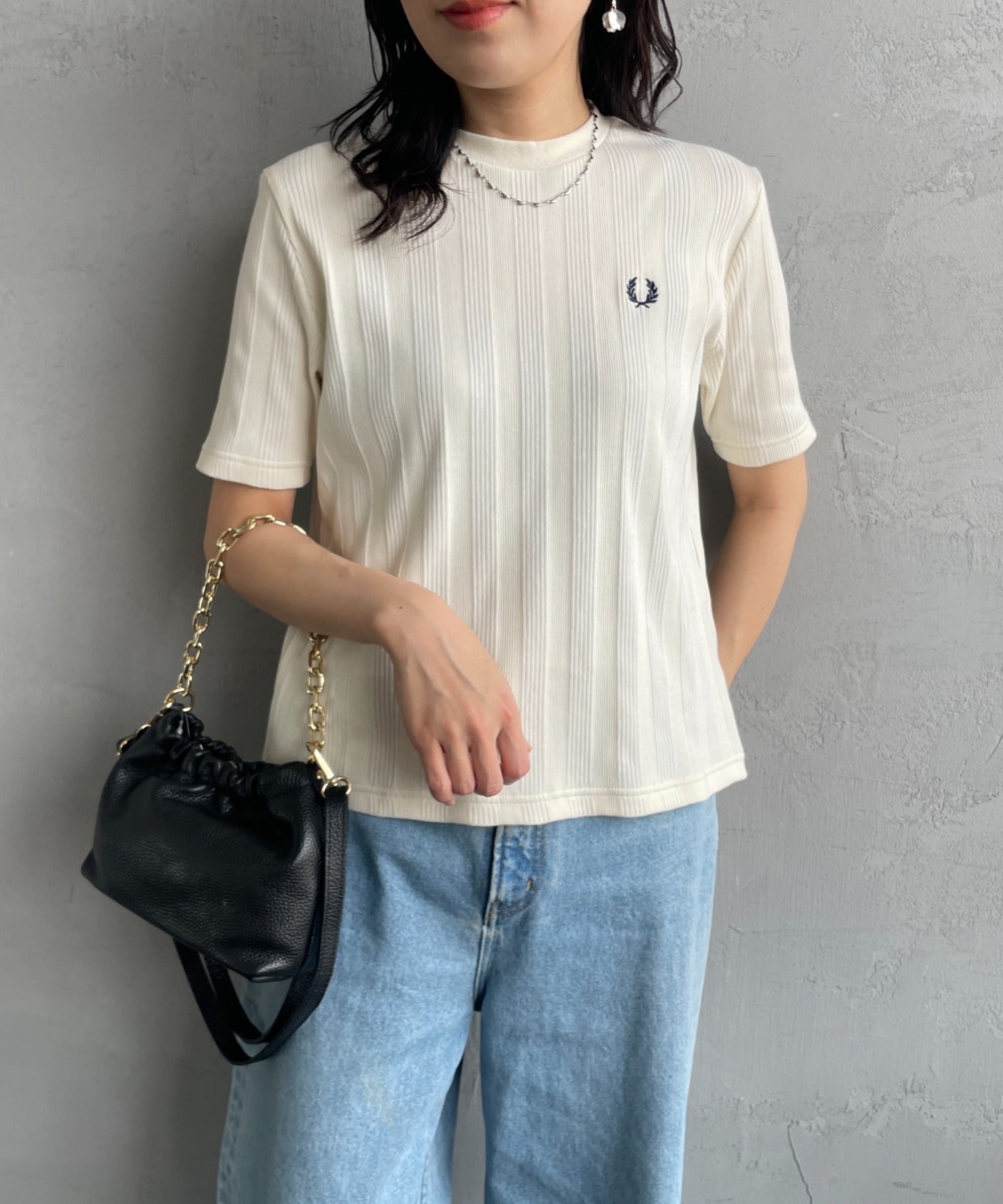 Fred Perry羅紋Tee(團購) - jbh852