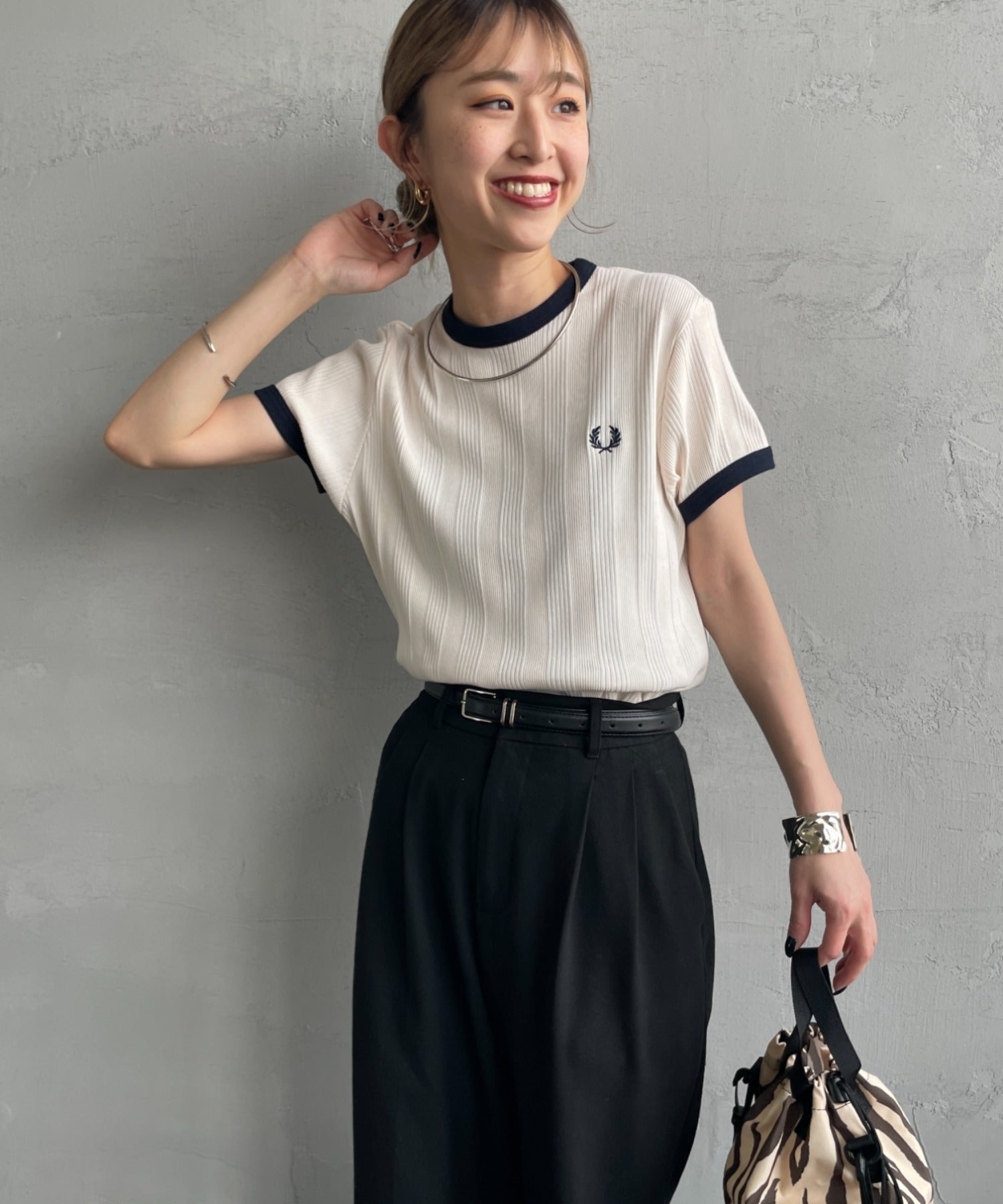 Fred Perry羅紋Tee(團購) - jbh852