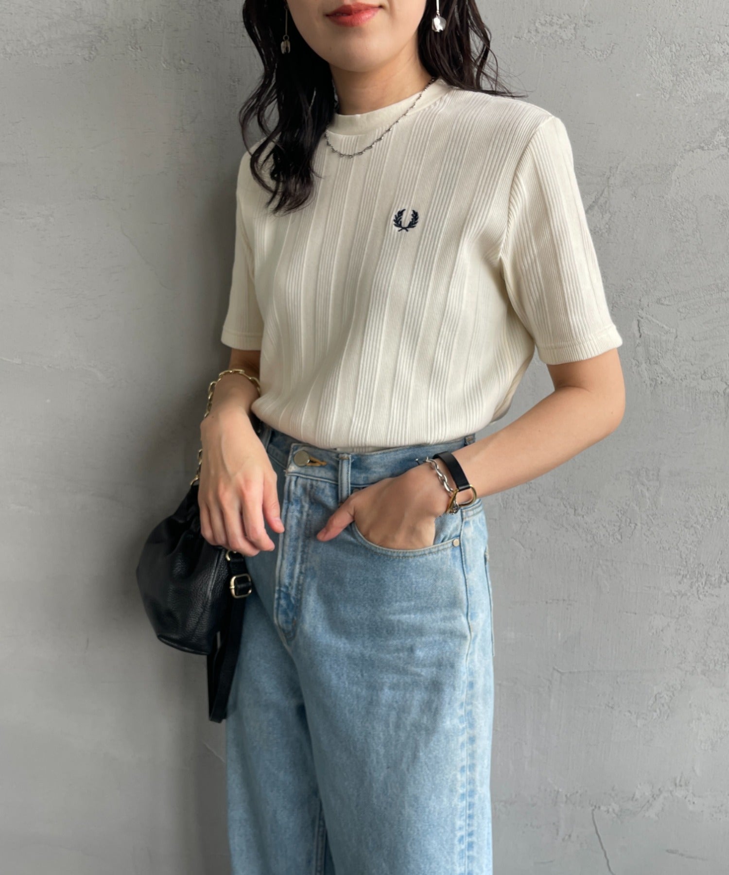 Fred Perry羅紋Tee(團購) - jbh852