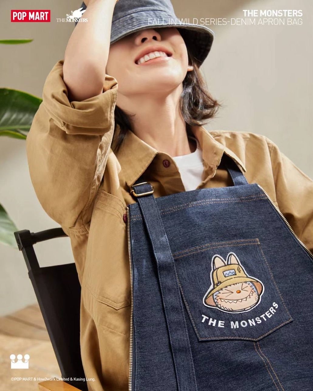 Labubu 春天野在家系列圍裙牛仔袋(團購) - jbh852