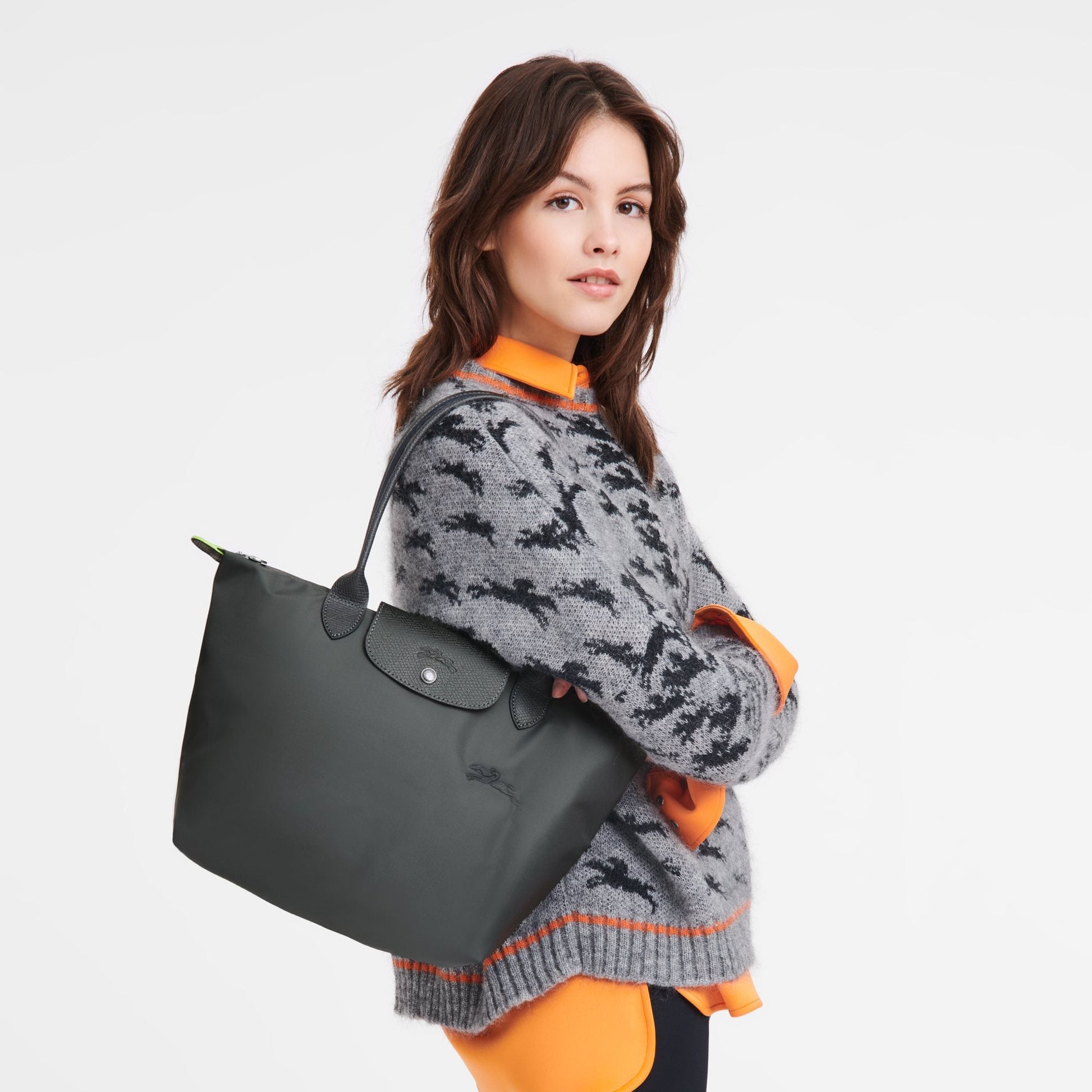 Longchamp 限定環保石器灰LE PLIAGE可上膊袋(團購) - jbh852