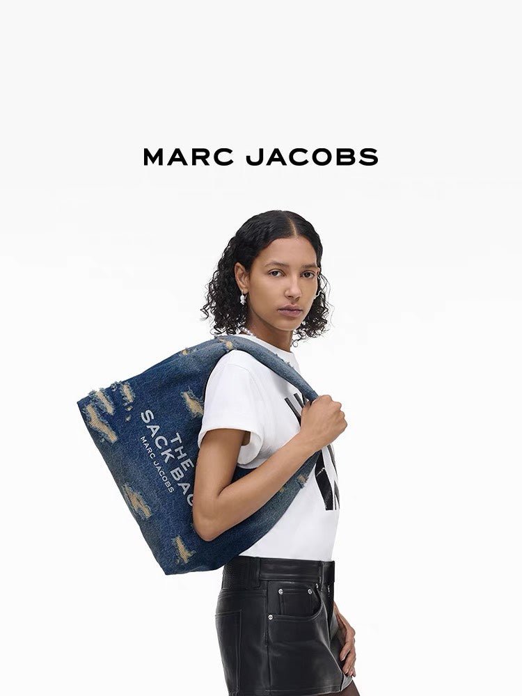 Marc Jacobs The Sack 上膊牛仔破洞袋(團購) - jbh852