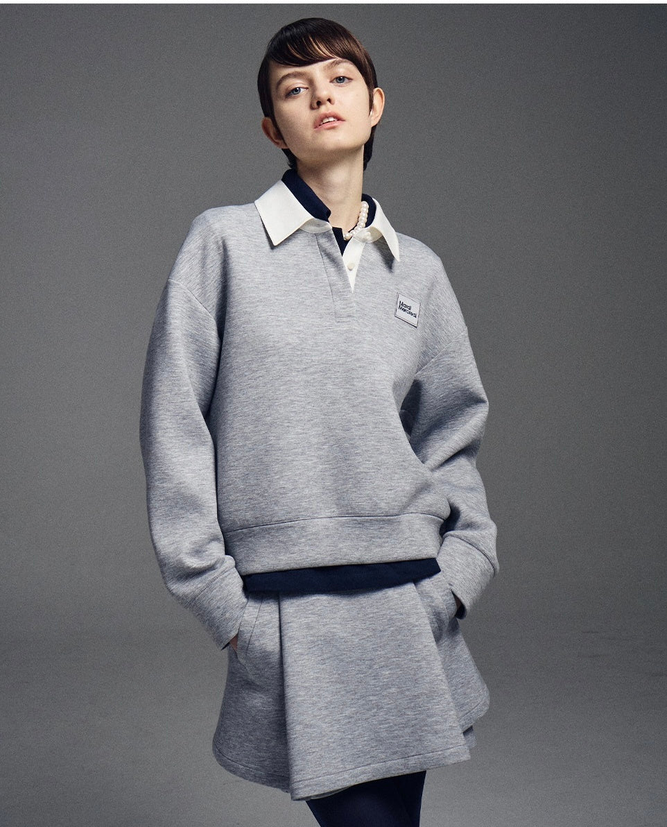 MARDI 長方Logo有領衛衣(團購) - jbh852