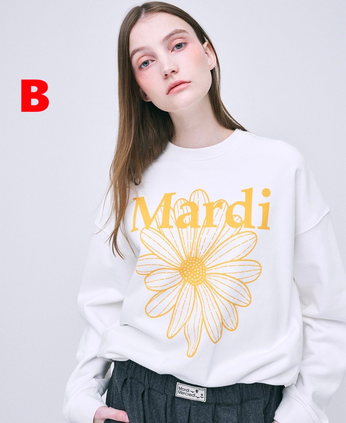 MARDI MERCREDI 大花衛衣(團購) - jbh852