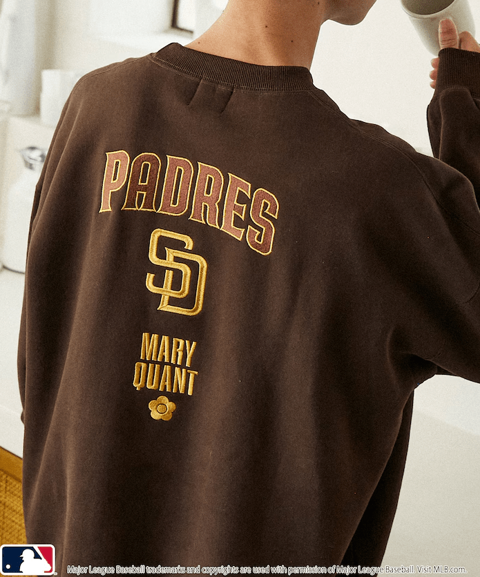 MLB x Mary Quant 聯乘系列印花衛衣(團購) - jbh852