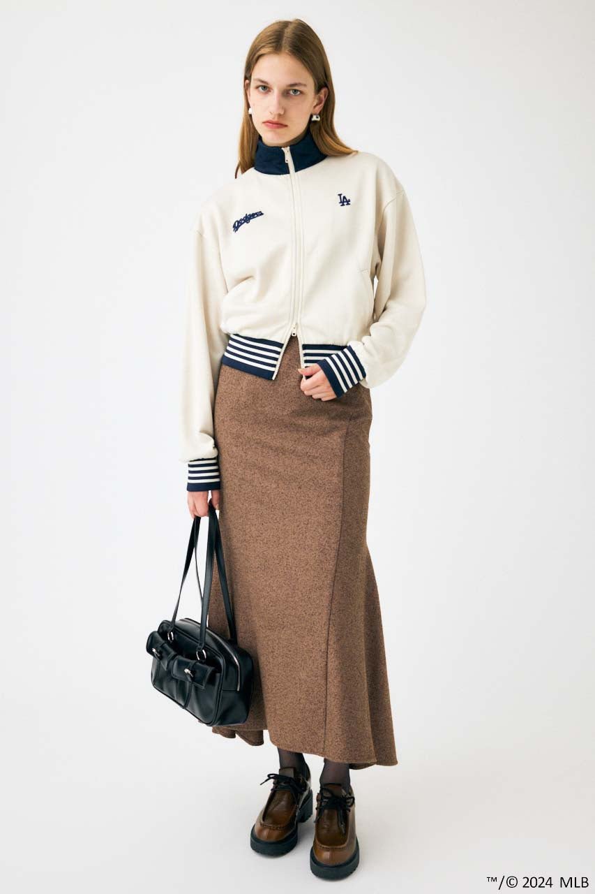 MLB x MOUSSY 刺繡運動雙拉鏈外套(團購) - jbh852