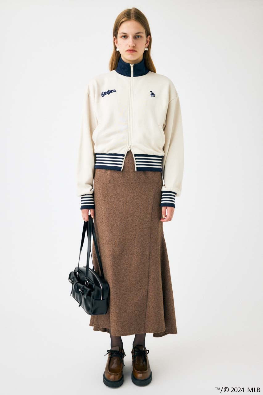 MLB x MOUSSY 刺繡運動雙拉鏈外套(團購) - jbh852