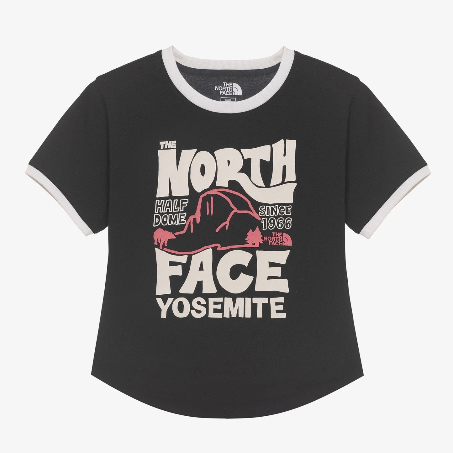 North Face撞色Slim cut Tee(團購) - jbh852