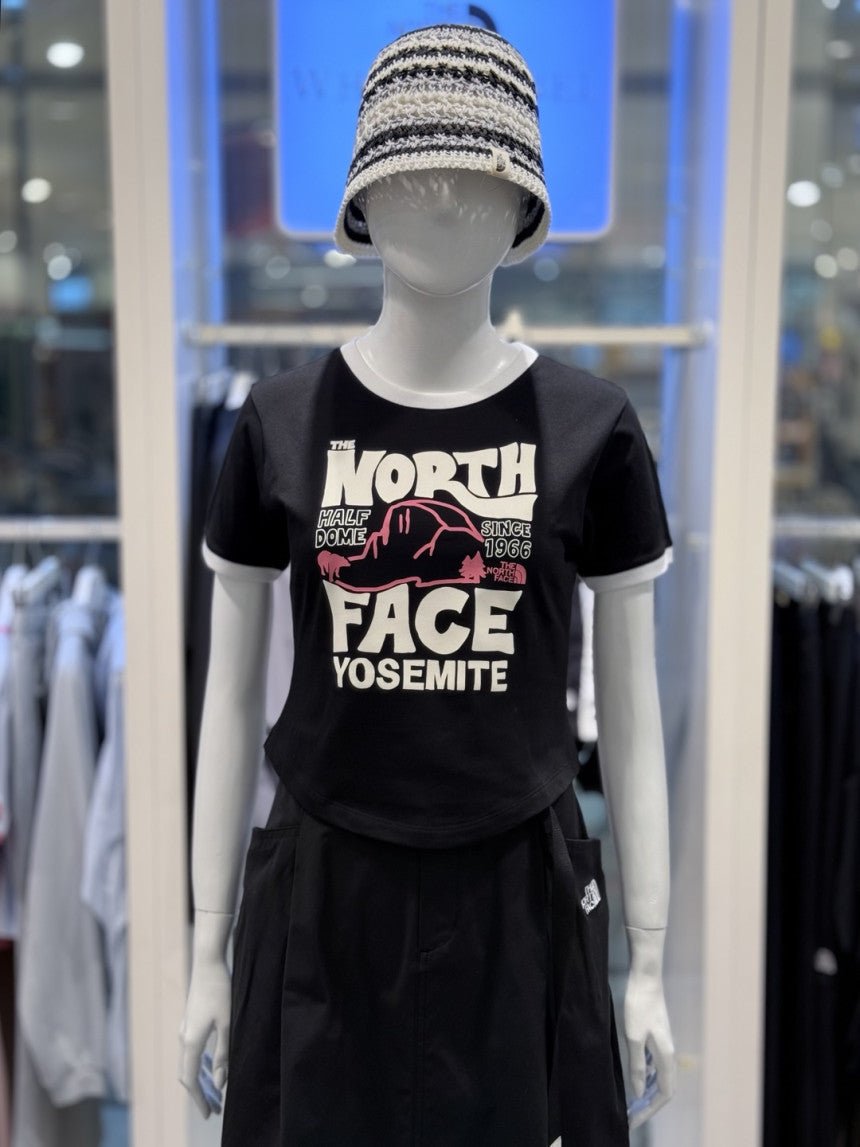 North Face撞色Slim cut Tee(團購) - jbh852