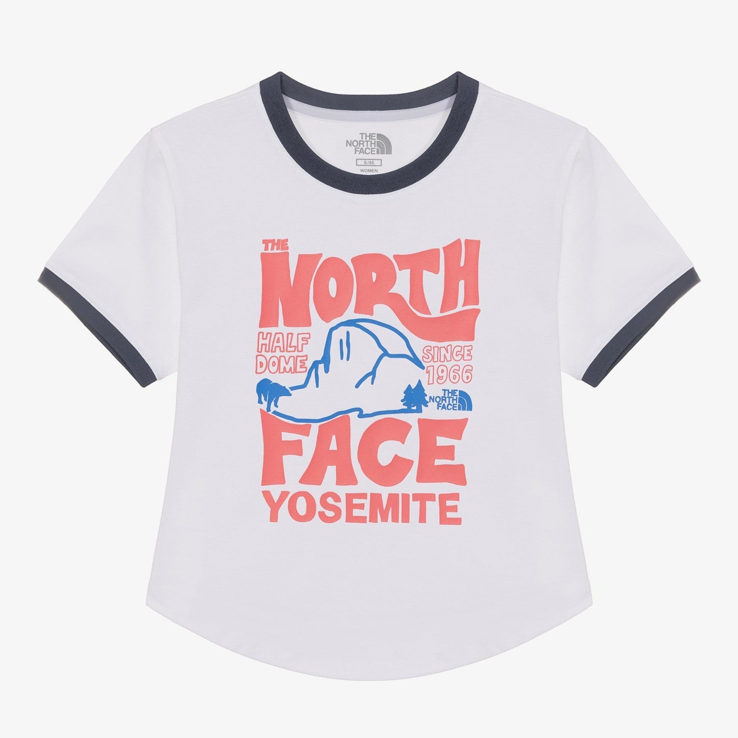 North Face撞色Slim cut Tee(團購) - jbh852