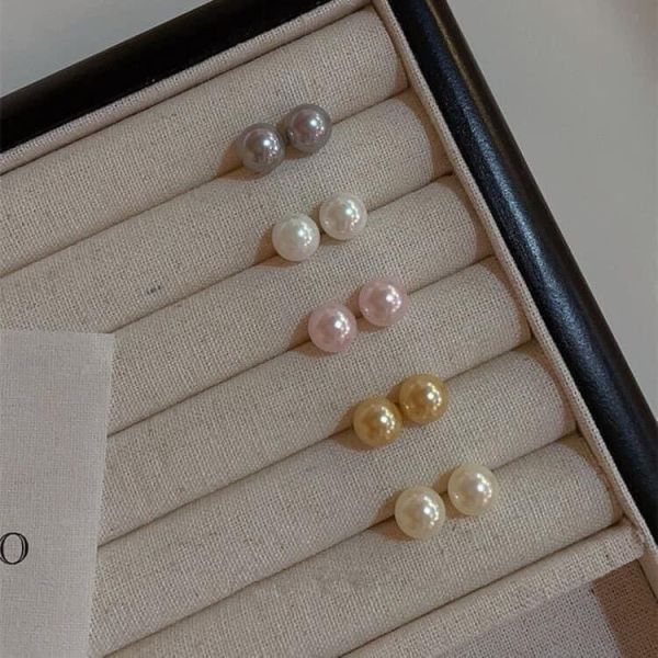 日本超人氣一周珍珠耳環禮盒(團購) - jbh852