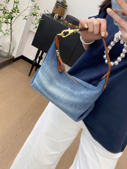 Ralph Lauren POLO復古牛仔hobo包(團購) - jbh852