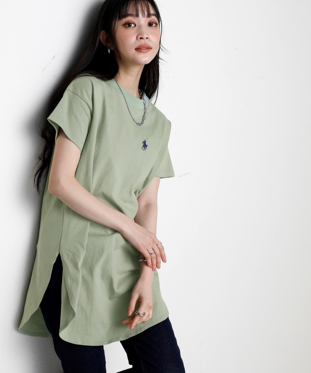 Ralph Lauren接駁袖長款Tee(團購) - jbh852