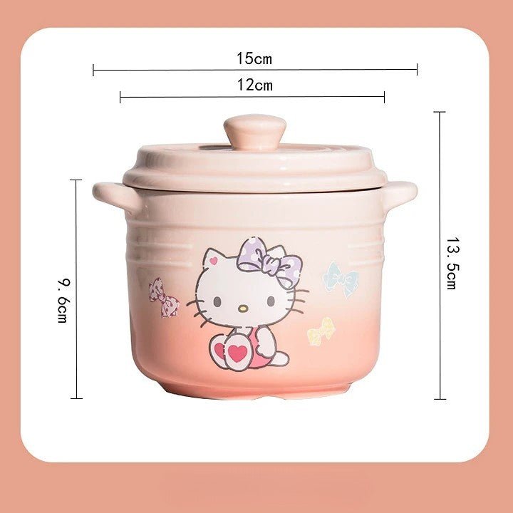 SANRIO 陶瓷小燉鍋500ML(團購) - jbh852