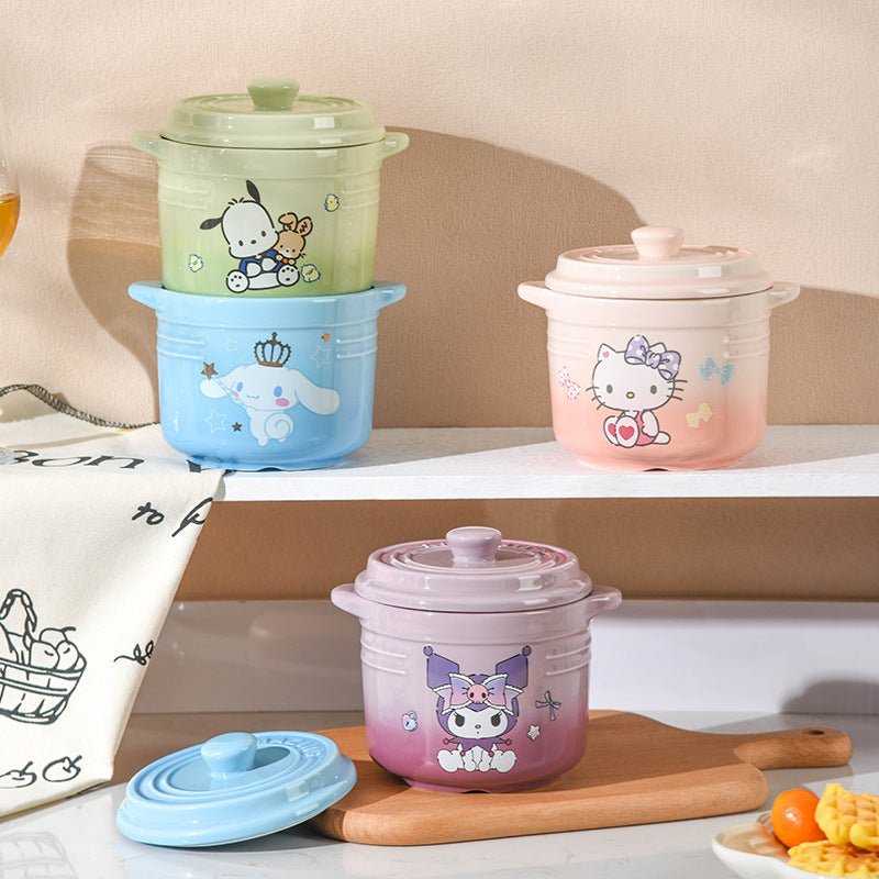 SANRIO 陶瓷小燉鍋500ML(團購) - jbh852