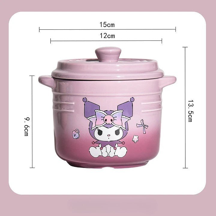 SANRIO 陶瓷小燉鍋500ML(團購) - jbh852