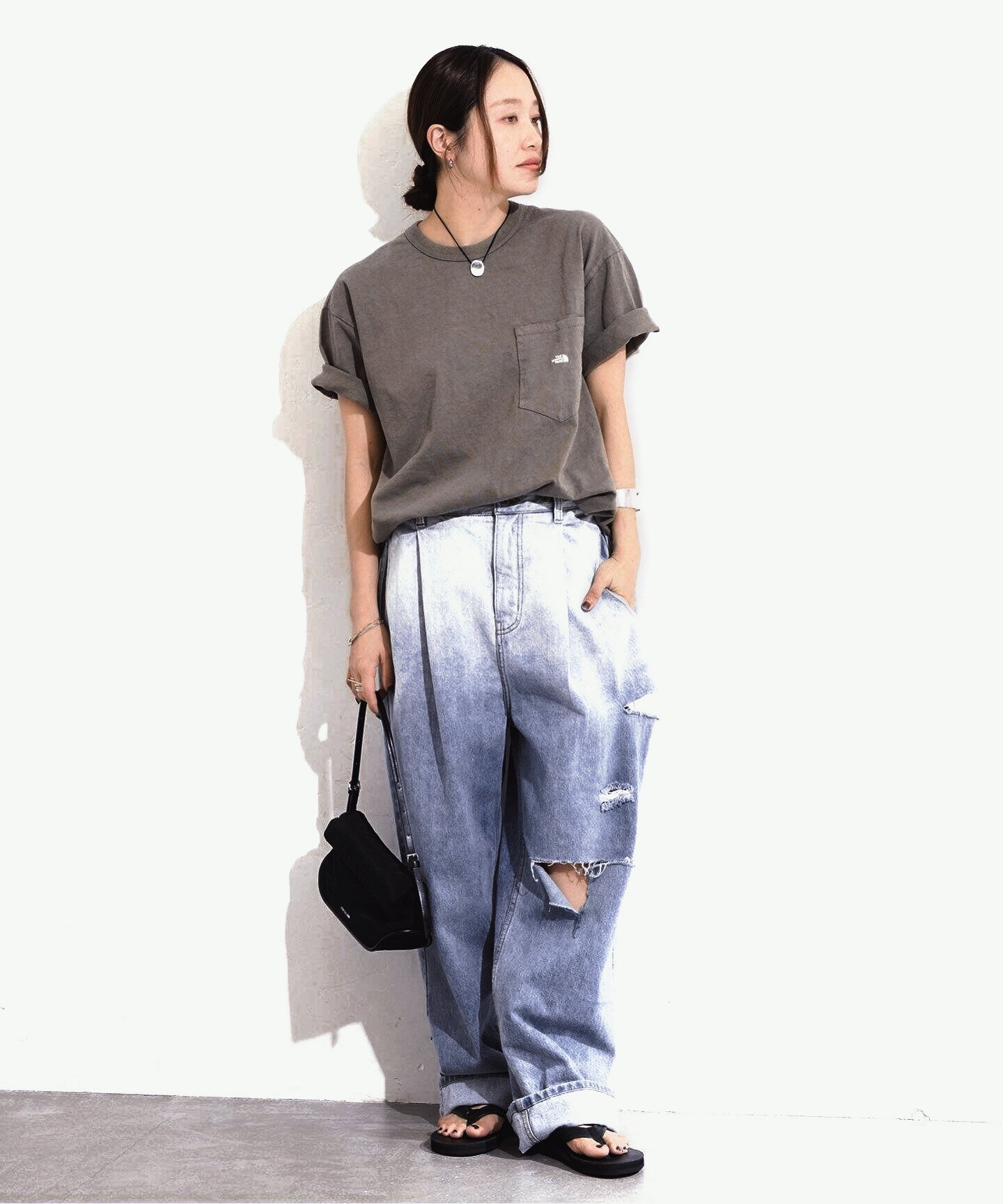 The North Face Purple Label 復古風口袋Tee(團購) - jbh852