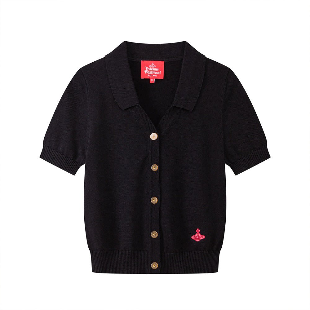 Westwood有領開胸針織外套(團購) - jbh852