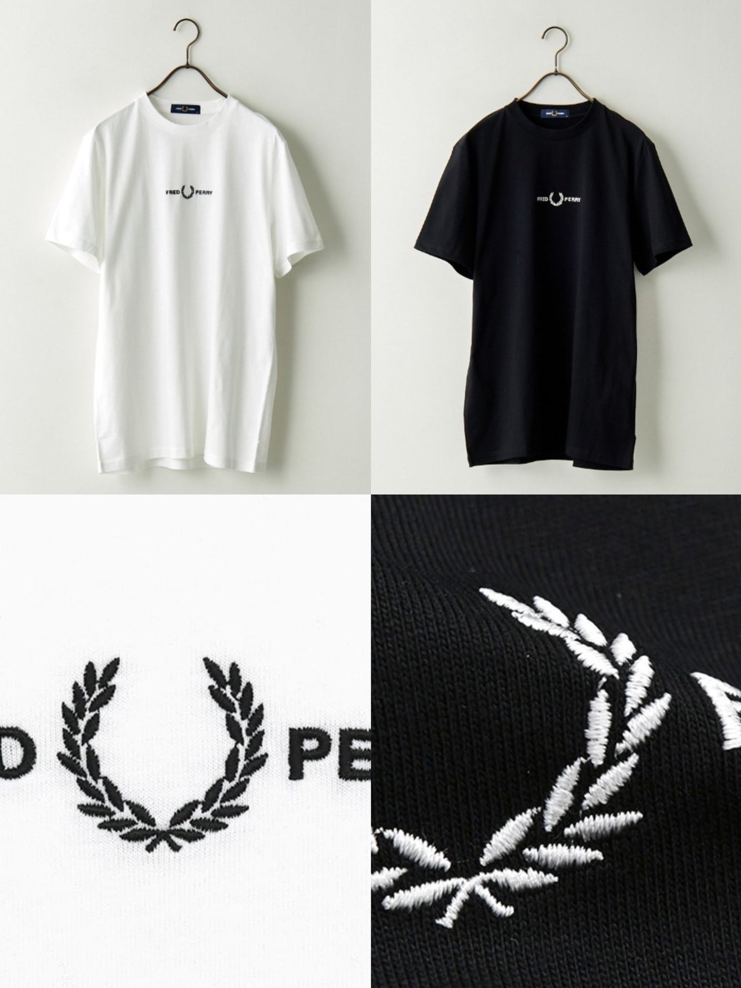 Fred Perry刺繡圖案T-Shirt(團購) - jbh852