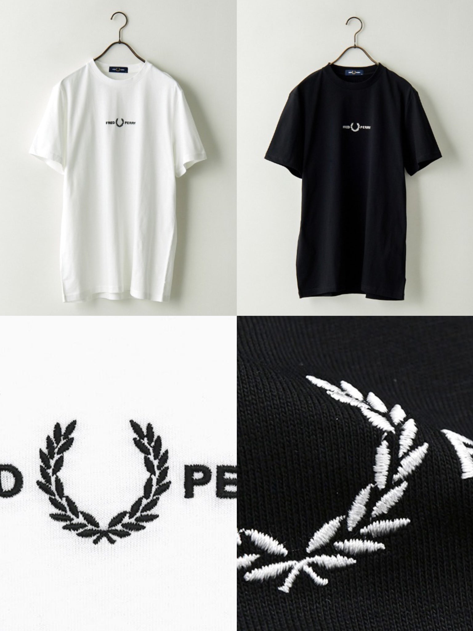 Fred Perry刺繡圖案T-Shirt(團購) - jbh852