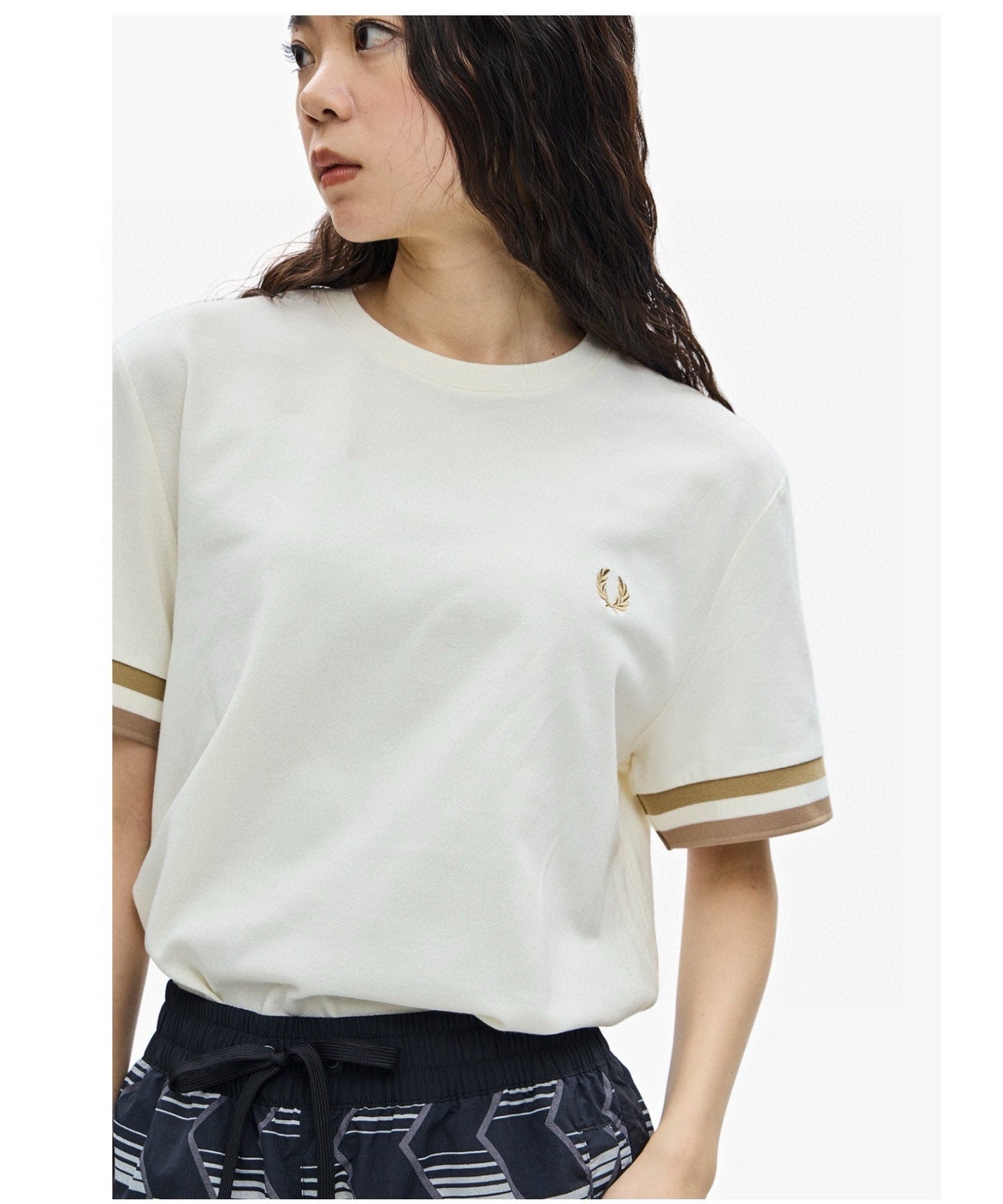 Fred Perry經典袖口雙線圈T-shirt(團購) - jbh852