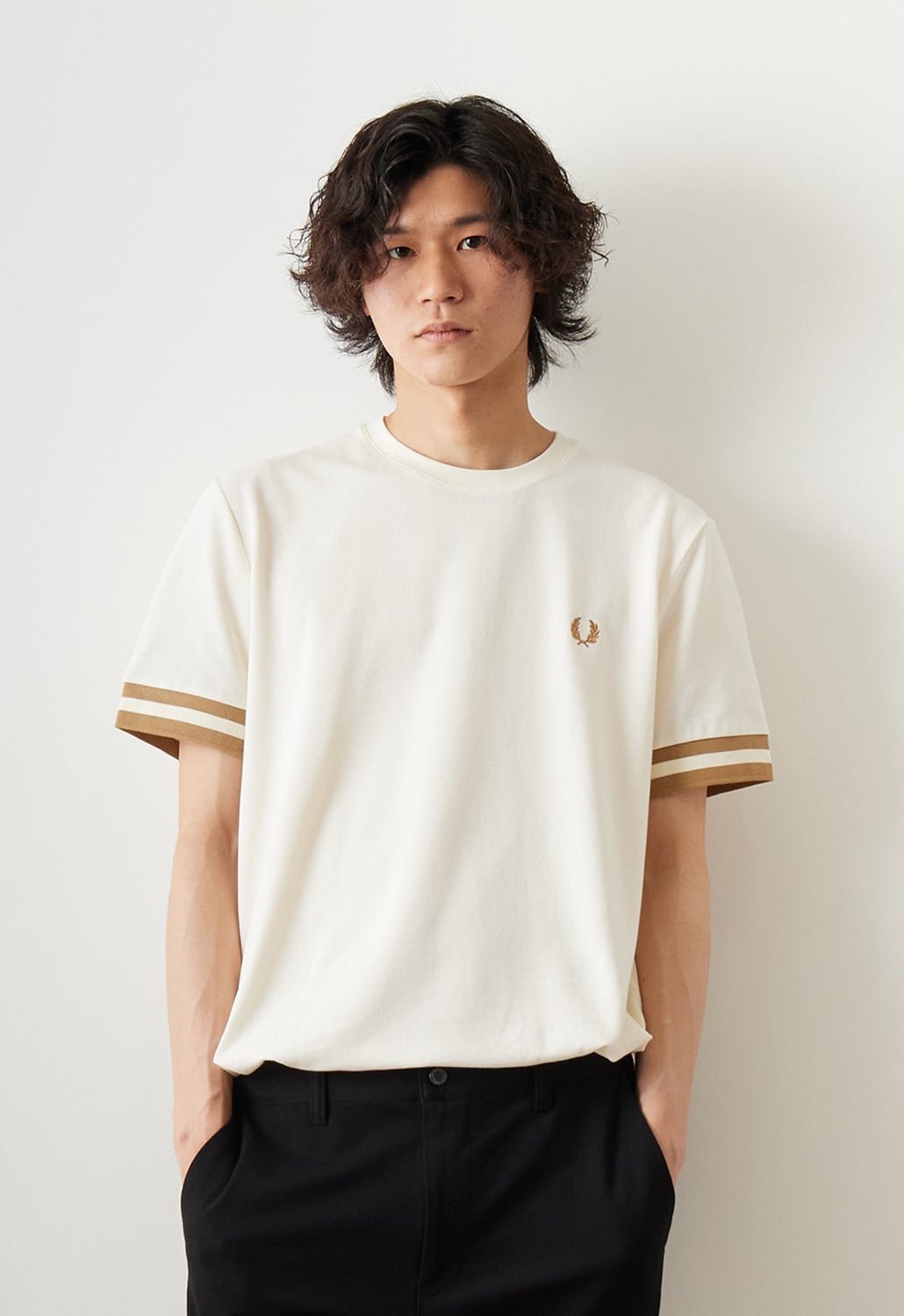 Fred Perry經典袖口雙線圈T-shirt(團購) - jbh852